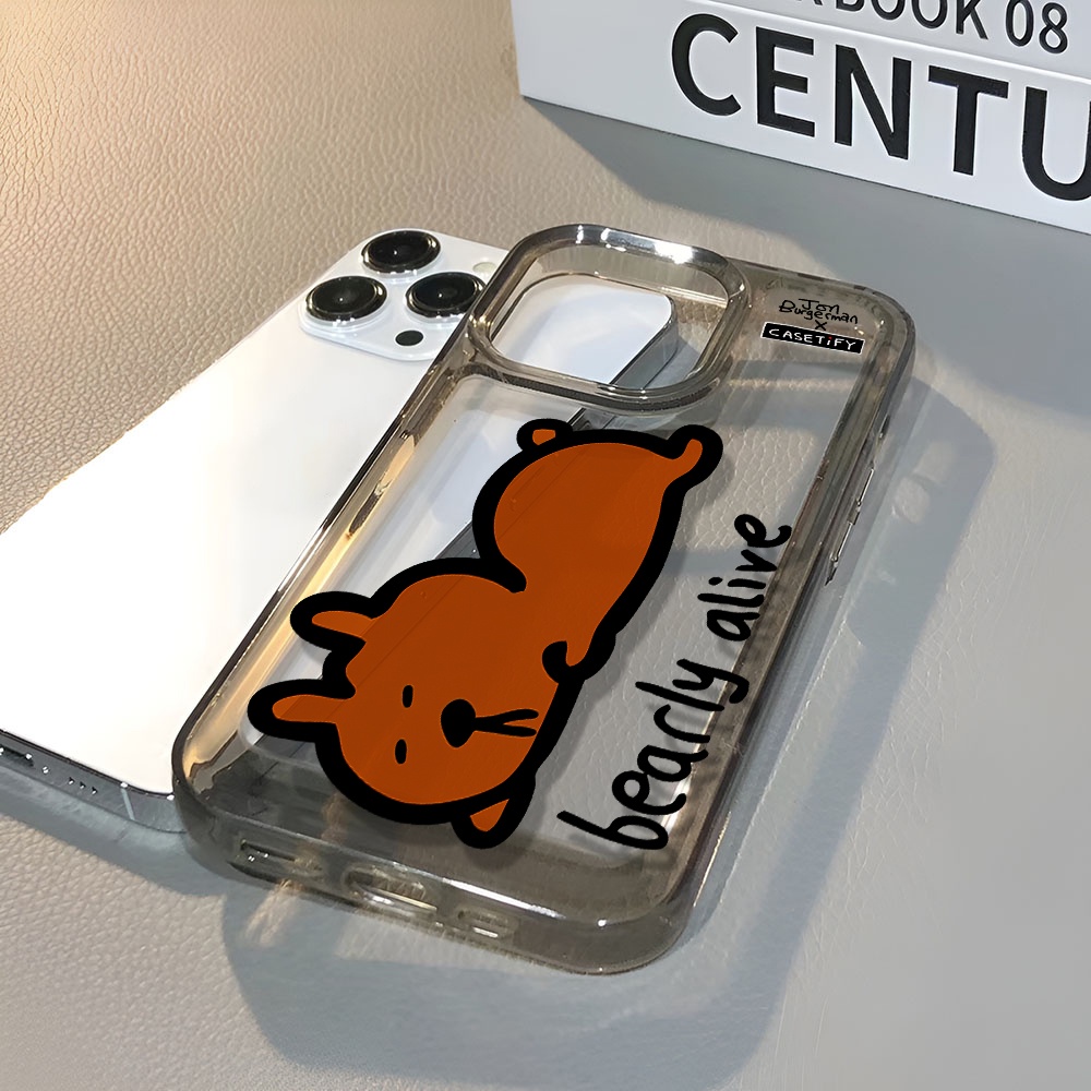 Ốp Điện Thoại Trong Suốt Chống Sốc In Hình Chú Chó Hoạt Họa Cho iphone 14 pro max 11 13 12 7 8 Plus X XR XSMax