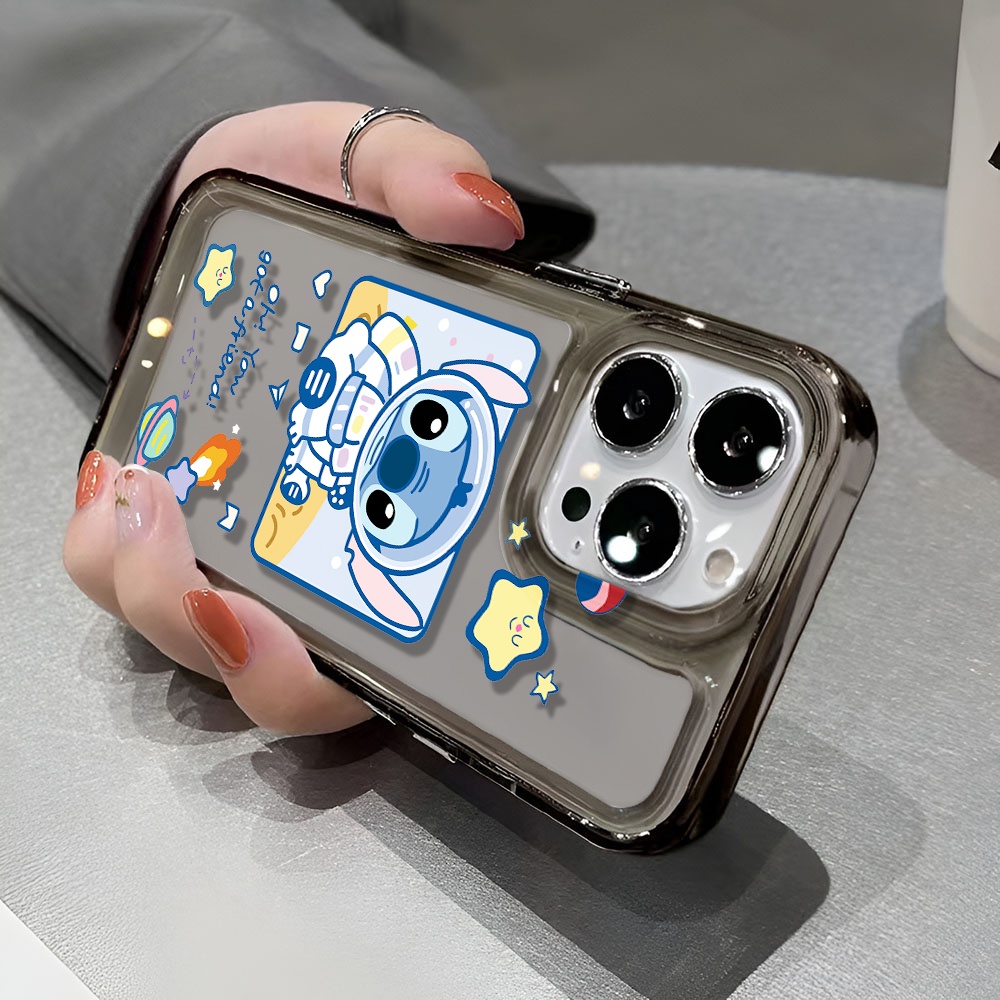Ốp Điện Thoại Trong Suốt Chống Sốc In Hình Phi Hành Gia Cho iphone 14 pro max 11 13 12 7 8 Plus X XR XSMax