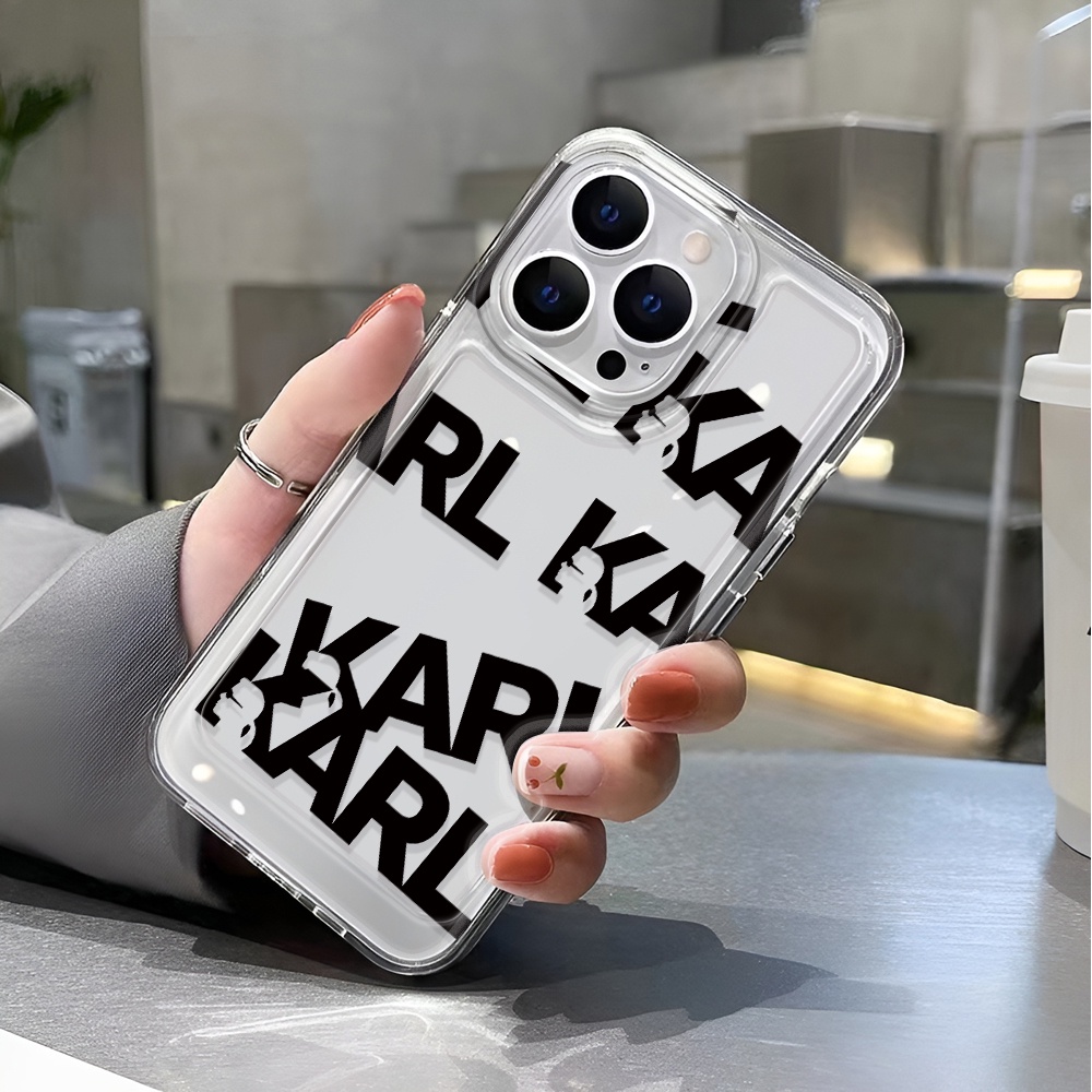 Ốp Điện Thoại Trong Suốt Chống Sốc In Chữ Thời Trang Cho iphone 14 pro max 11 13 12 7 8 Plus X XR XSMax