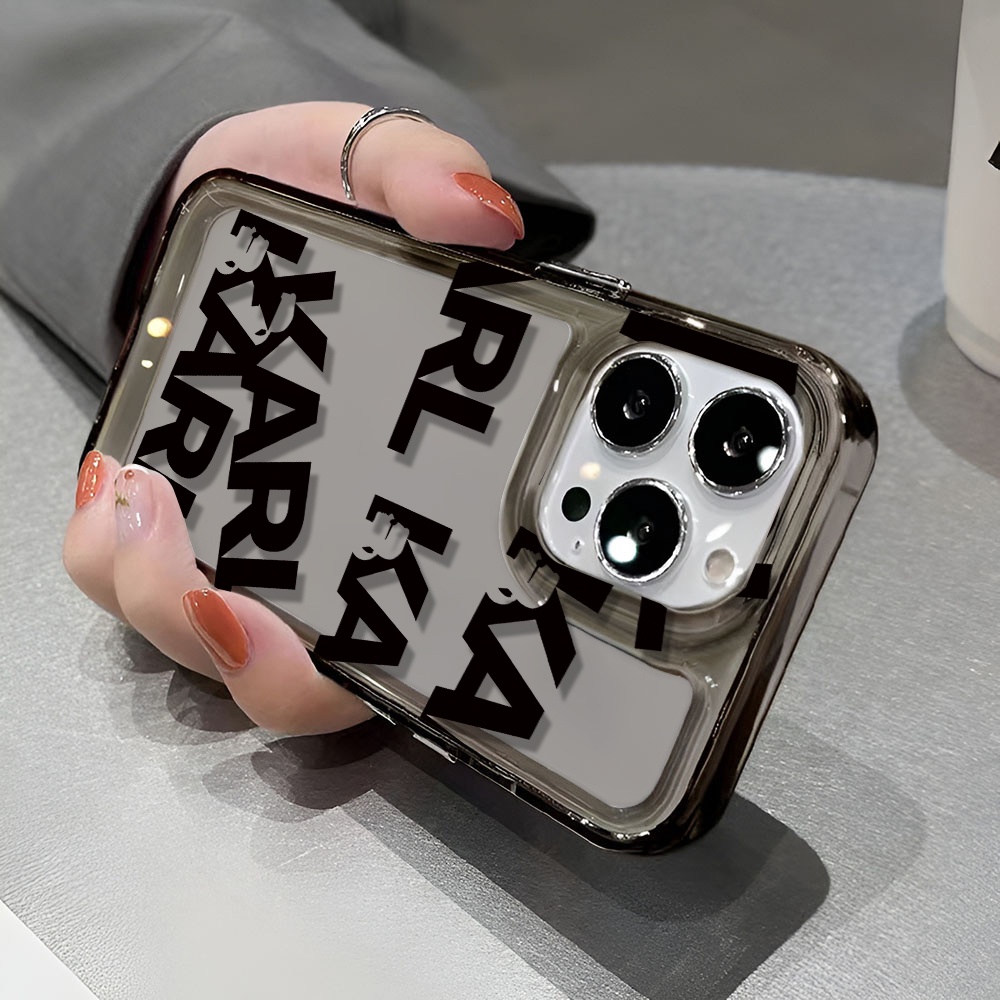 Ốp Điện Thoại Trong Suốt Chống Sốc In Chữ Thời Trang Cho iphone 14 pro max 11 13 12 7 8 Plus X XR XSMax