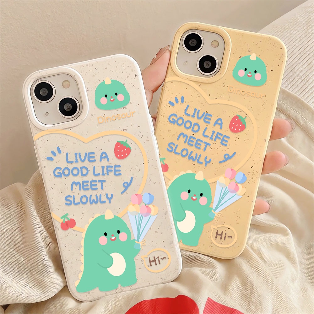 Ốp Điện Thoại Chống Sốc Họa Tiết Khủng Long Cho iphone 14 pro max 11 13 12 7 8 Plus X XR XSMax