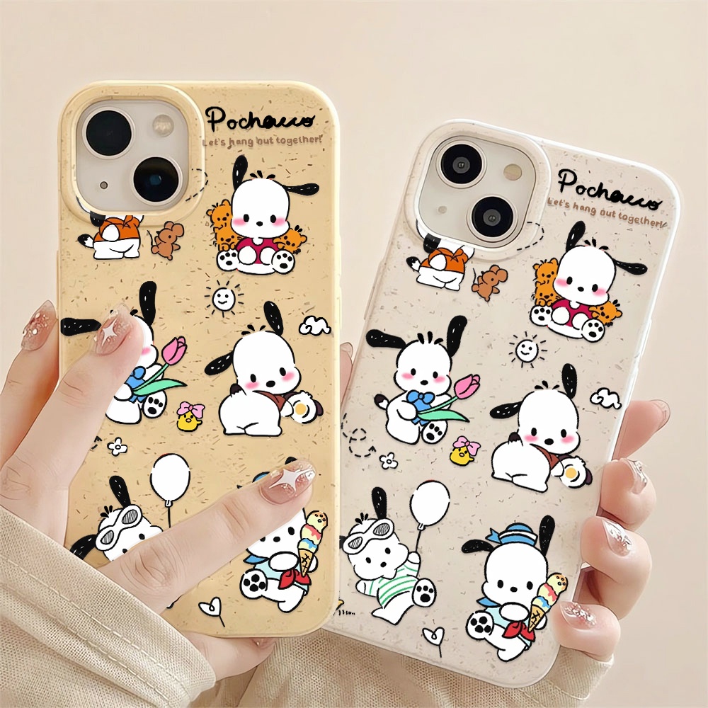 Ốp Điện Thoại Màu Trắng Chống Sốc Hình Khinh Khí Cầu Cho iphone 14promax 11 13 12 7 8 Plus X XR XSMax