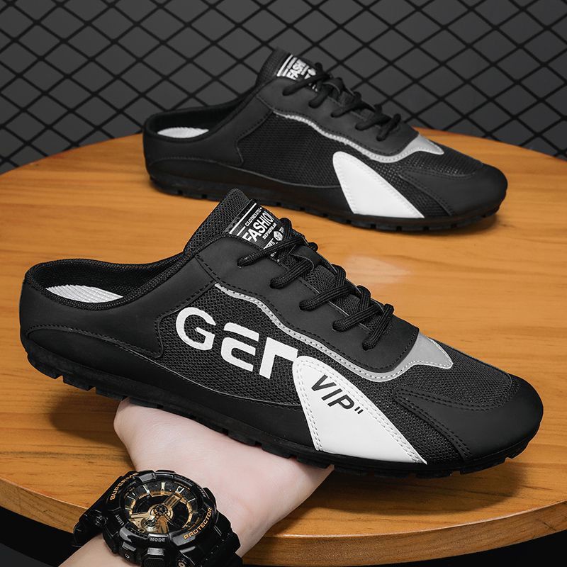 Giày Lười Vải Thời Trang Mùa Hè Cho Nam