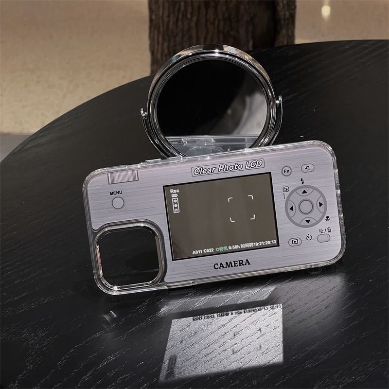 Ốp Điện Thoại Mềm Hình Máy Ảnh Vui Nhộn Cho Oppo A58x A8 / 9 / 11 A96 A97 Findx3 / X3pro A15 / A35