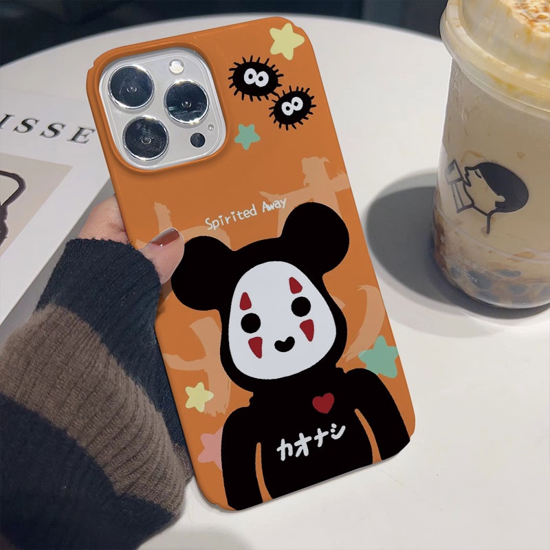 Ốp Điện Thoại Cứng In Hình Gấu KAWS Halloween Cho iphone 14promax 11 13 12 7Plus 8 X XS Max