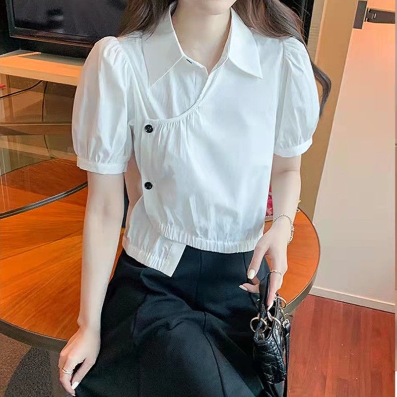 Áo Kiểu Tay Phồng Thiết Kế Độc Đáo Thời Trang Xinh Xắn Cho Nữ