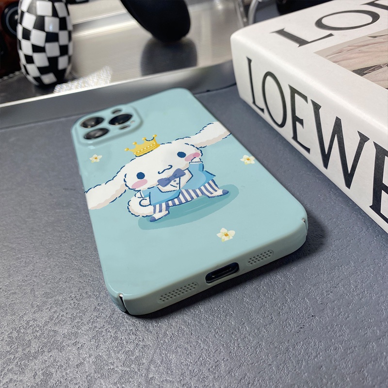Ốp Điện Thoại Cứng Chống Sốc Hình Cinnamoroll Dễ Thương Cho iphone 14promax 11 13 12 7Plus 8 X XS Max