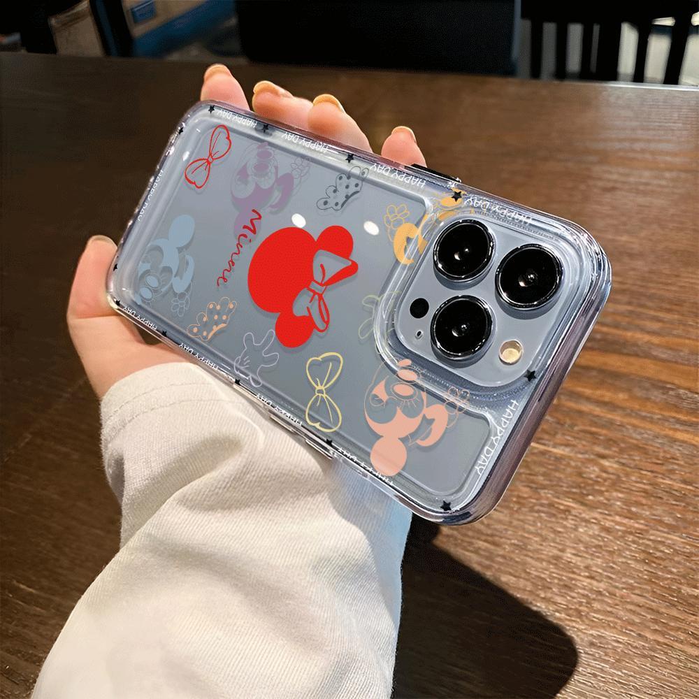 Ốp Điện Thoại Trong Suốt Chống Sốc In Hình Không Gian Hoạt Hình Cho iphone 14 pro max 11 13 12 7Plus 7 8 Plus X XR XSMax