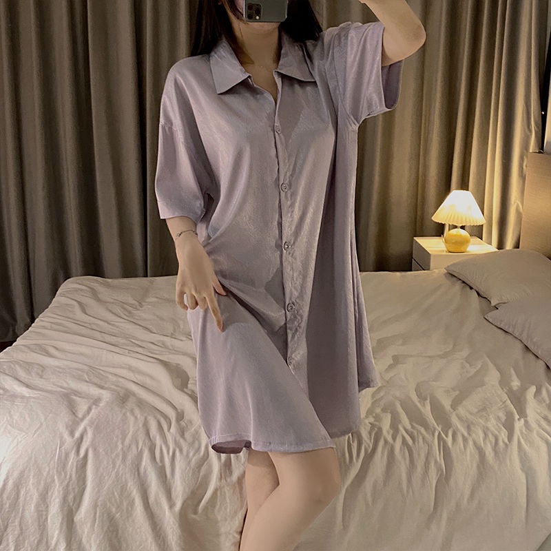 Đầm Ngủ Dáng Dài Phong Cách Mới Năm 2023 Thời Trang Mùa Hè Quyến Rũ Cho Nữ