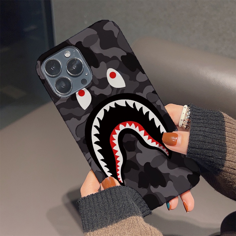 Ốp Điện Thoại Cứng Họa Tiết Rằn Ri / Cá Mập Độc Đáo Thời Trang Cho iphone 14 pro Max 11 13 12 7Plus 8 X XS