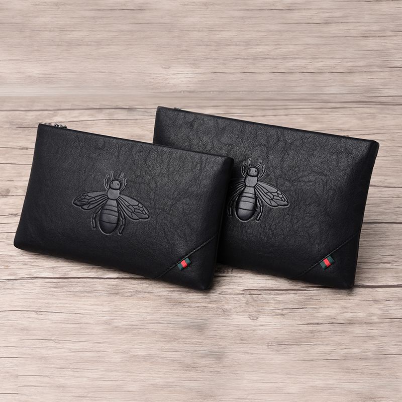 Túi xách nam Túi xách da mềm Túi xách nam Túi xách nam công suất lớn Giải trí kinh doanh thời trang Túi xách thanh niên