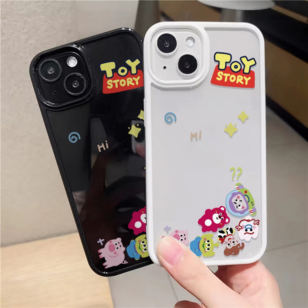 Ốp Điện Thoại Cứng Trong Suốt In Hoạt Hình Toy Story Cho iphone 14 pro Max 11 13 12 7Plus 8 X XS Max