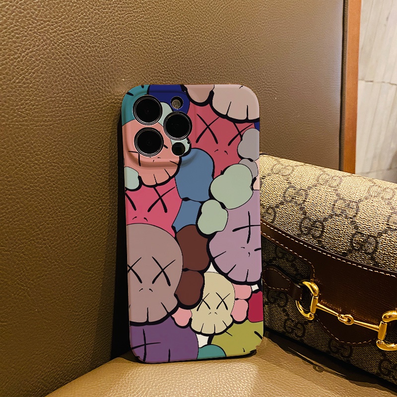 Ốp Điện Thoại Cứng Chống Sốc In Hình Gấu Hoạt Hình Cho iphone 14 pro Max 11 13 12 7Plus 8 X XS Max