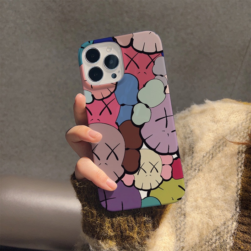 Ốp Điện Thoại Cứng Chống Sốc In Hình Gấu Hoạt Hình Cho iphone 14 pro Max 11 13 12 7Plus 8 X XS Max