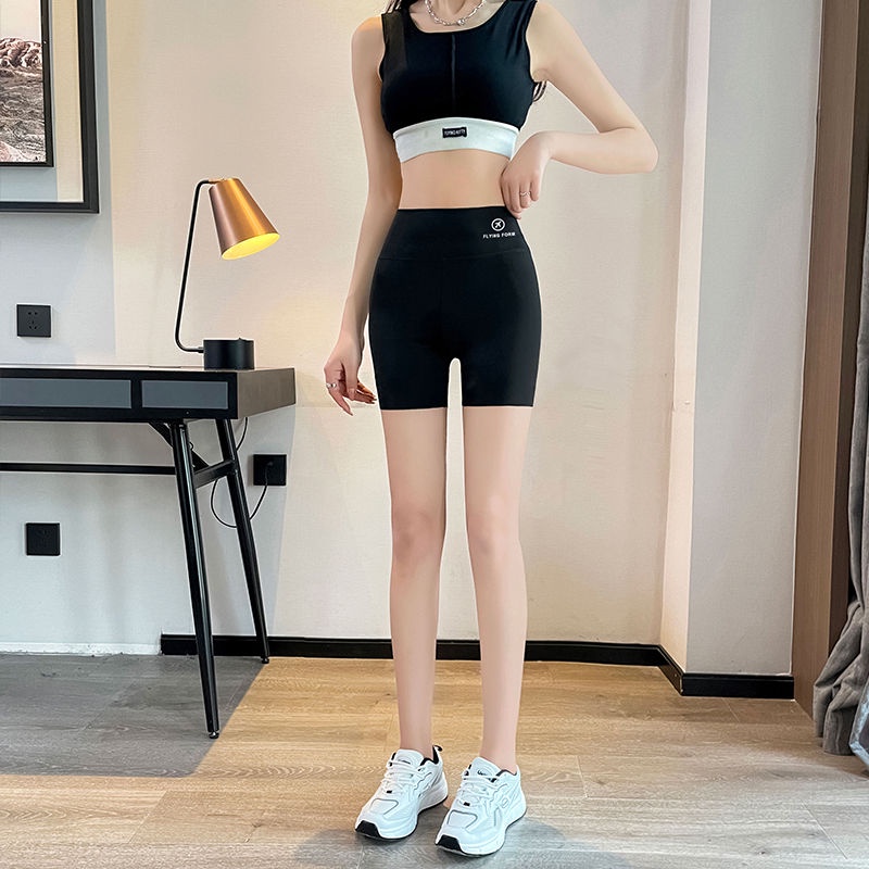 Quần Legging Vải Lụa Lạnh Mỏng Không Đường May Chống Trượt Thời Trang Mùa Hè Cho Nữ