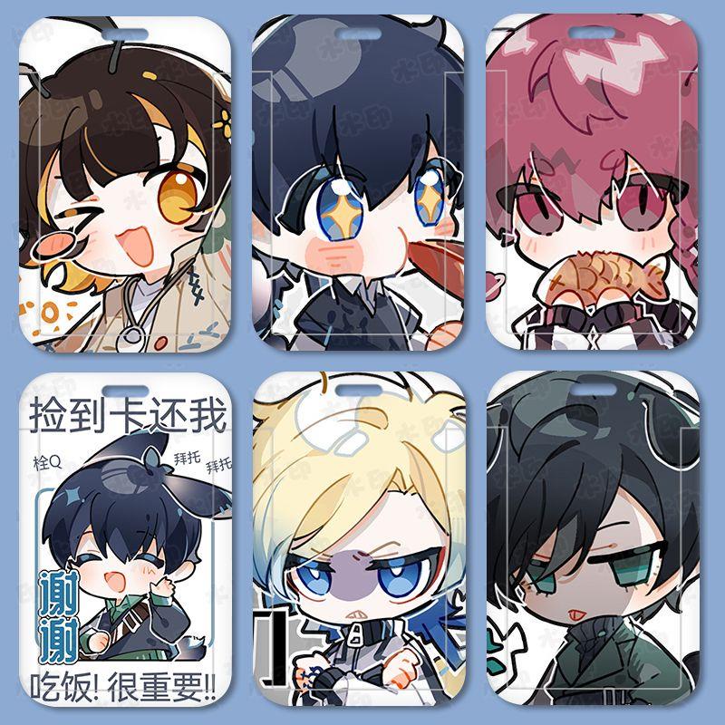 Dây Đeo Thẻ Tên Và Thẻ Tên Họa Tiết Anime Dễ Thương