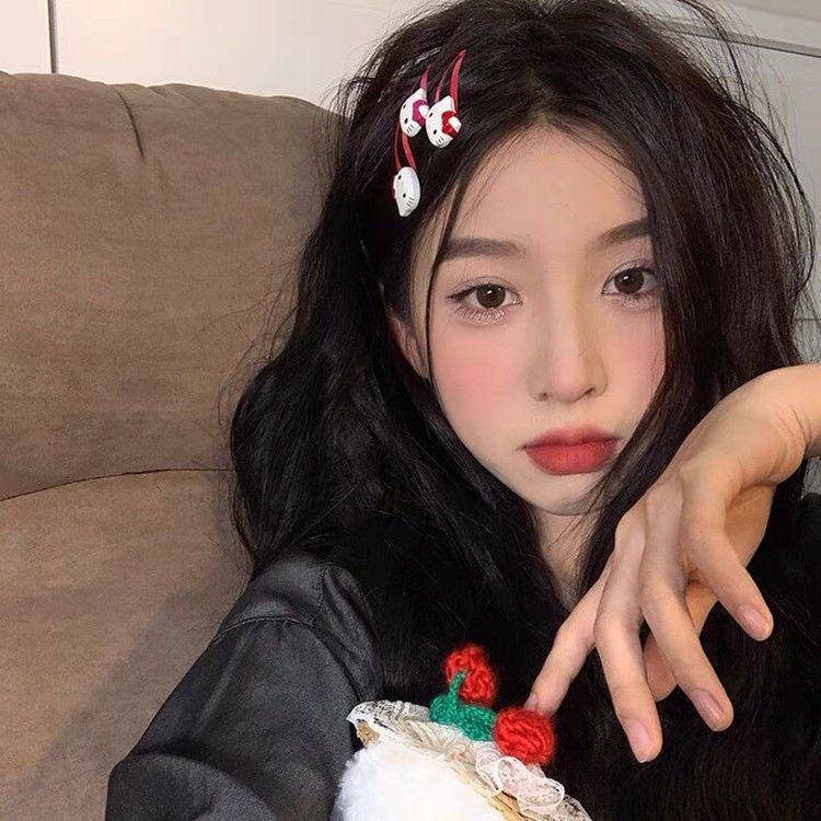 Kẹp Tóc Bb Hình Hello Kitty Dễ Thương Thời Trang Năm 2021