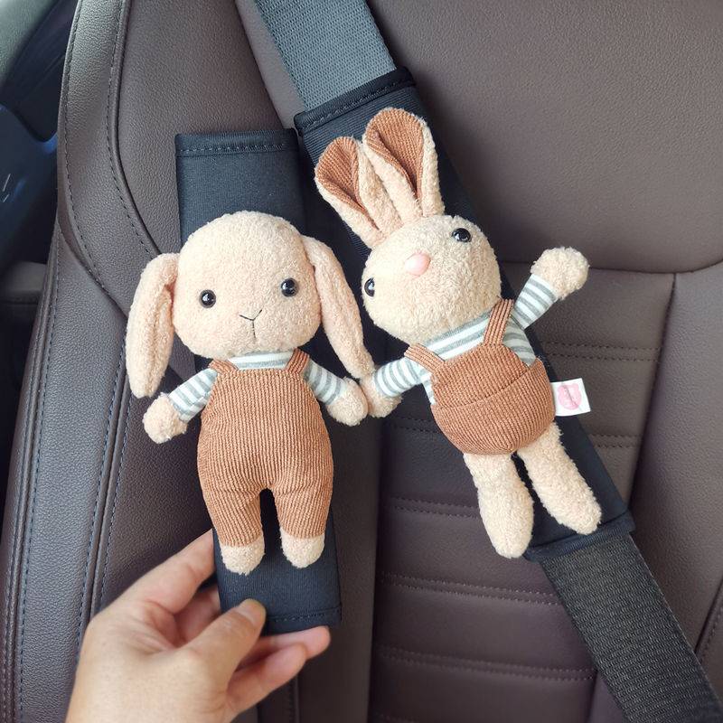 * * B c D y ai An To n Xe * Vỏ Bọc Dây Đai An Toàn Hoạt Hình Dễ Thương Trang Trí Nội Thất Ô Tô