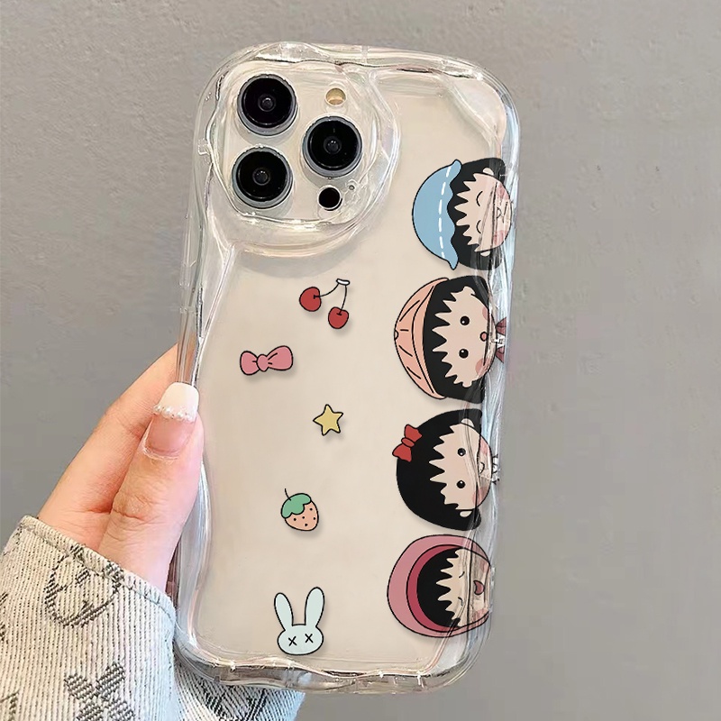 Ốp Điện Thoại Mềm Trong Suốt Họa Tiết Cherry Thời Trang Cho iphone 14 pro Max 11 13 12 7Plus 8 X XS Max