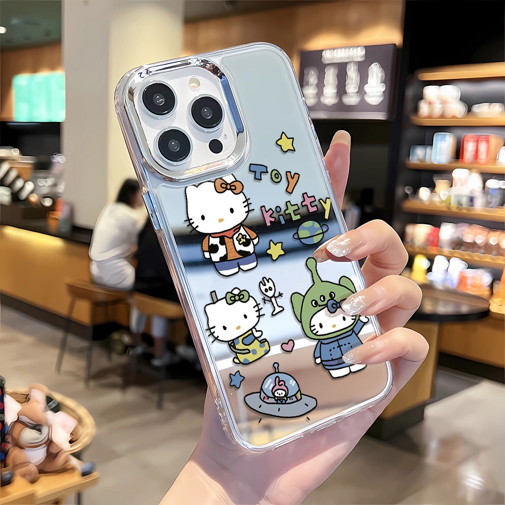 Ốp Điện Thoại Họa Tiết Hello Kitty Cho iphone 14 pro max 11 12 13 8 7 Plus X XR XSMax