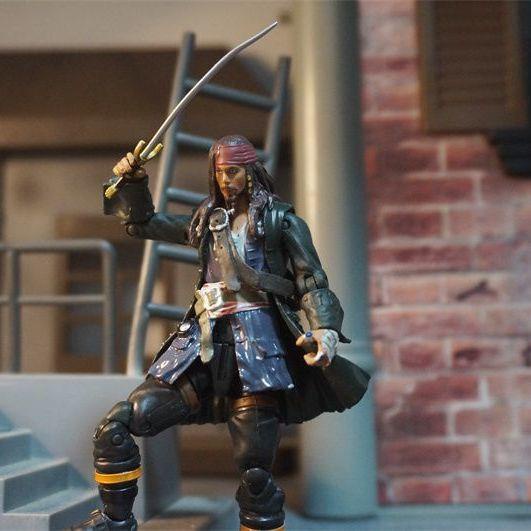 Mô Hình Nhân Vật Cướp Biển Caribbean 3.75 inch Chân Thật