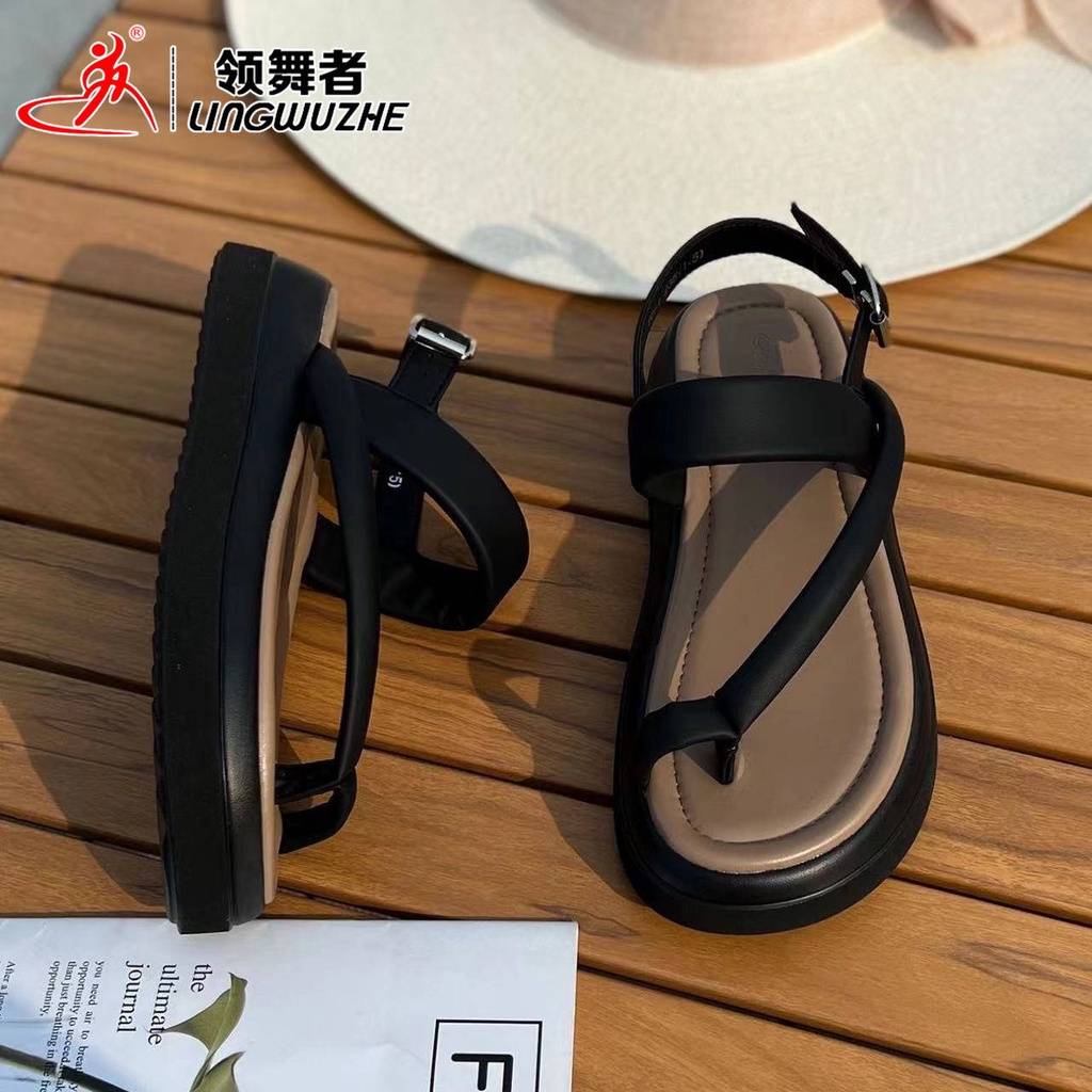 Dép Sandal Xỏ Ngón Đính Đá Thời Trang Đi Biển Mùa Hè Cho Nữ
