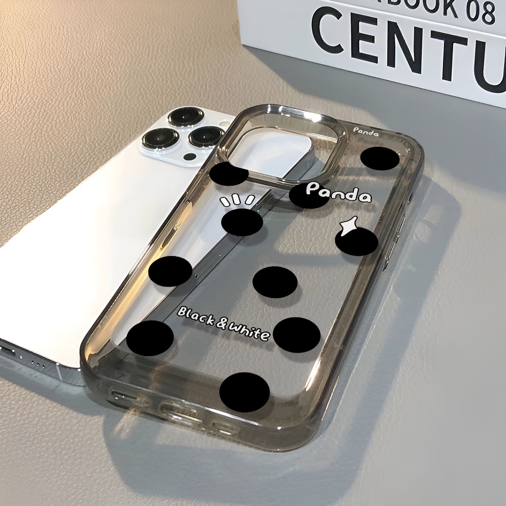 Ốp Điện Thoại Trong Suốt Họa Tiết Chấm Tròn Cho iphone 14 pro max 11 13 12 7 8 Plus X XR XSMax