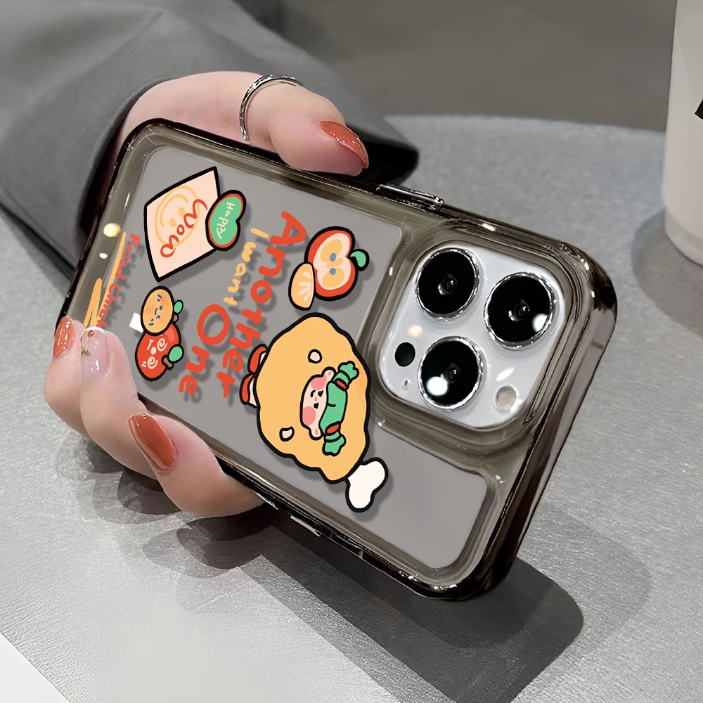 Ốp Điện Thoại Trong Suốt In Hình Quả Cam Cho iphone 14 pro max 11 13 12 7 8 Plus X XR XSMax