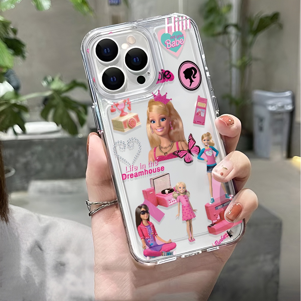 Ốp Điện Thoại Trong Suốt Chống Sốc In Hình Vũ Trụ Cho iphone 14 pro max 11 13 12 7 8 Plus X XR XSMax