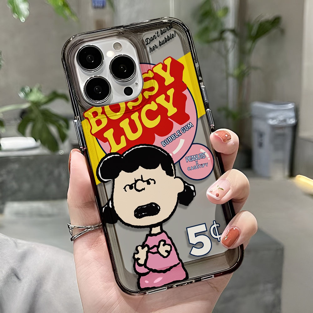 Ốp Điện Thoại Trong Suốt Chống Sốc Hình Cô Gái Cho iphone 14 pro max 11 13 12 7 8 Plus X XR XSMax