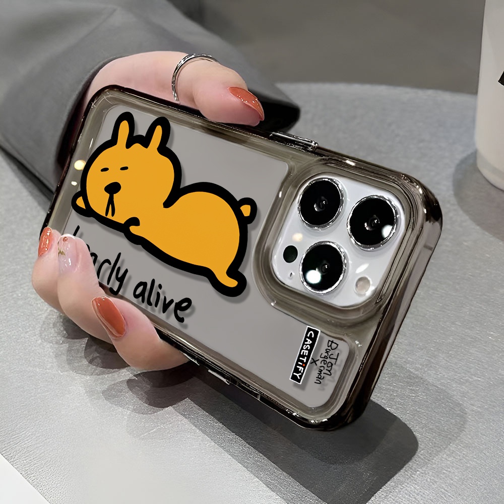 Ốp Điện Thoại Trong Suốt Chống Sốc In Hình Chú Chó Hoạt Họa Cho iphone 14 pro max 11 13 12 7 8 Plus X XR XSMax