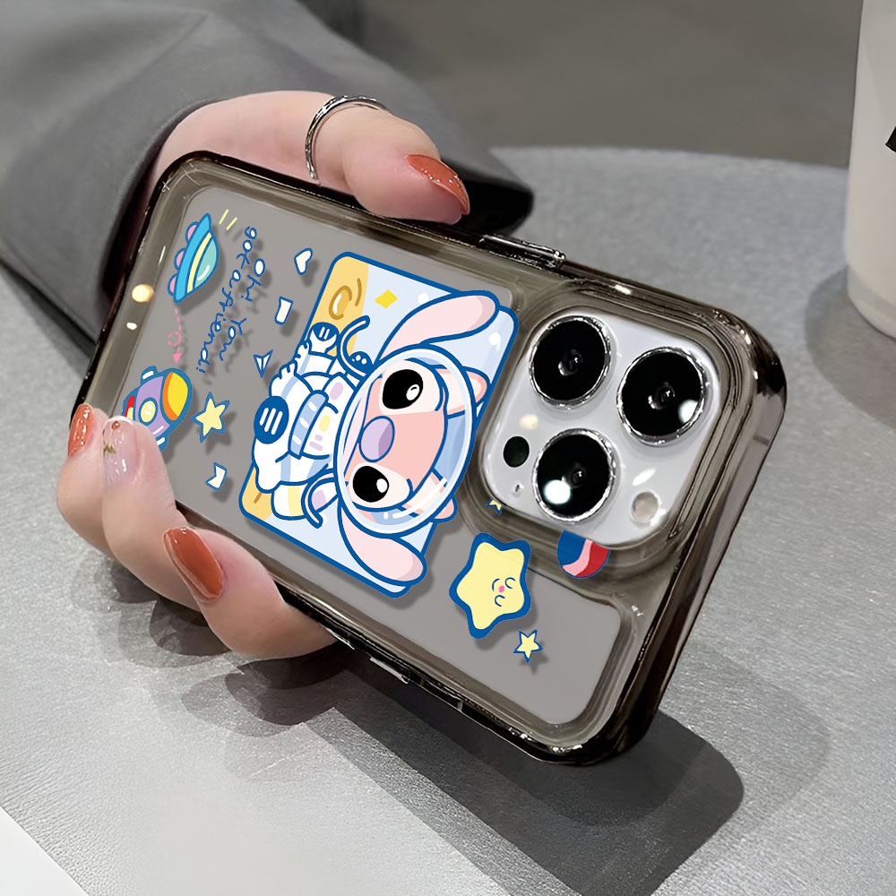 Ốp Điện Thoại Trong Suốt Chống Sốc In Hình Phi Hành Gia Cho iphone 14 pro max 11 13 12 7 8 Plus X XR XSMax