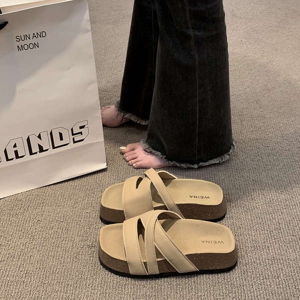 Dép xỏ ngón mẫu mới mùa hè 2023 Nữ Đế Dày Thời Trang