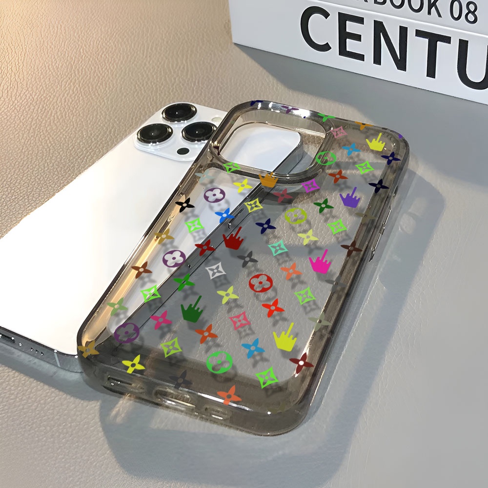 Ốp Điện Thoại Trong Suốt Chống Sốc Họa Tiết Hoa Cho iphone 14 pro max 11 13 12 7 8 Plus X XR XSMax