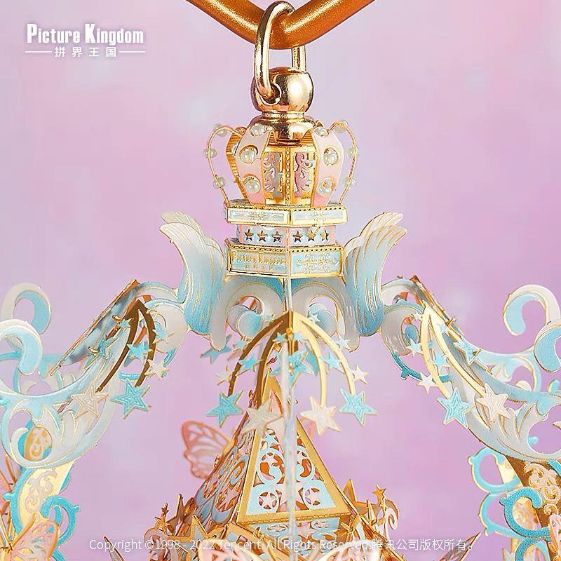 Đồ trang trí Đồ Chơi Lắp Ráp Ngôi Sao 3D Bằng Kim Loại Dùng Làm Quà Tặng Cho Bạn Gái