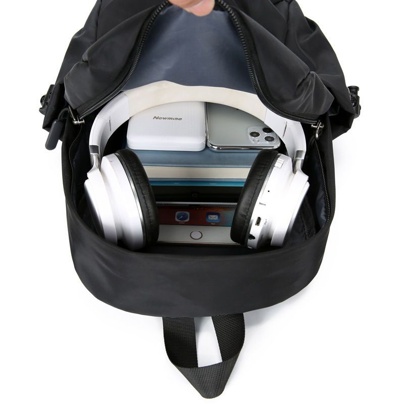 Ba Lô Đi Học Siêu Nhẹ Chống Thấm Nước Sức Chứa Lớn Thời Trang Cho Nam Và Nữ