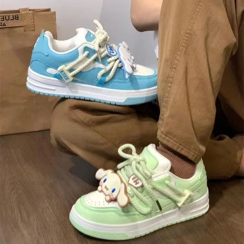 Giày Sneaker Họa Tiết Hoạt Hình Graffiti Độc Đáo