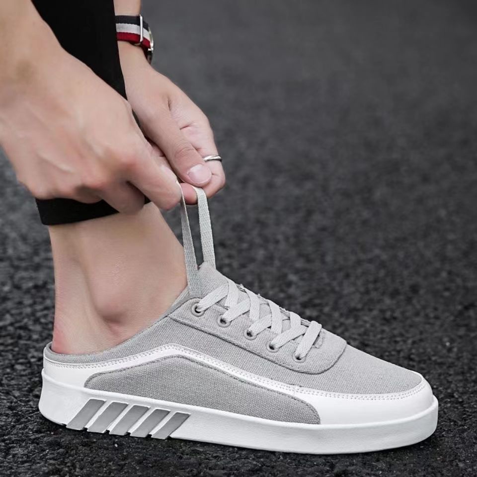 Giày Thể Thao Canvas Thoáng Khí Thời Trang Mùa Hè