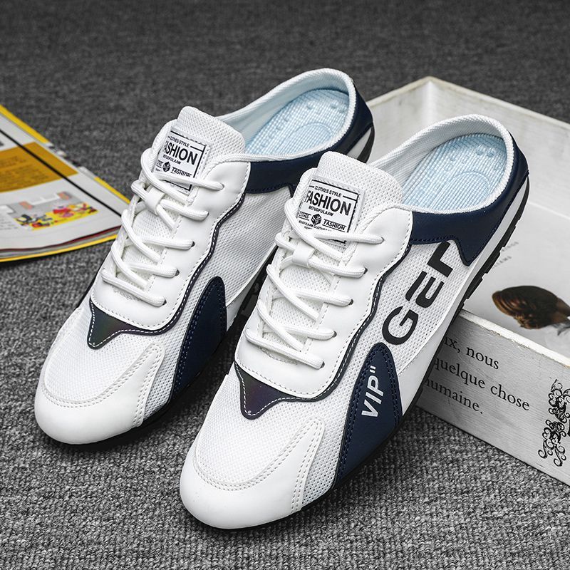 Giày Lười Vải Thời Trang Mùa Hè Cho Nam