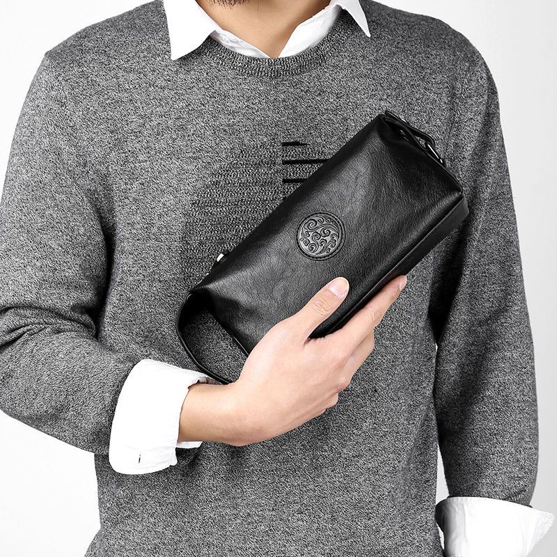 Ví Da Cầm Tay Thời Trang Dành Cho Nam