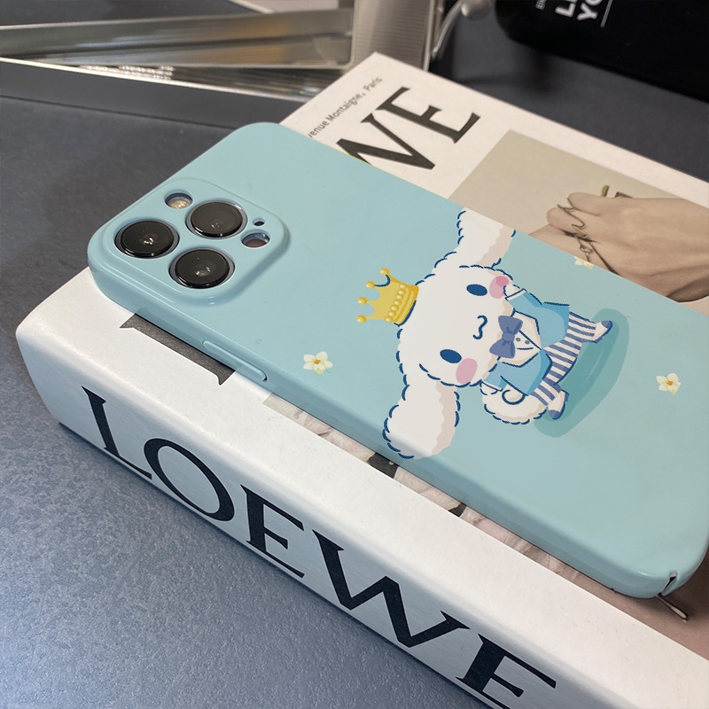 Ốp Điện Thoại Cứng Chống Sốc Hình Cinnamoroll Dễ Thương Cho iphone 14promax 11 13 12 7Plus 8 X XS Max