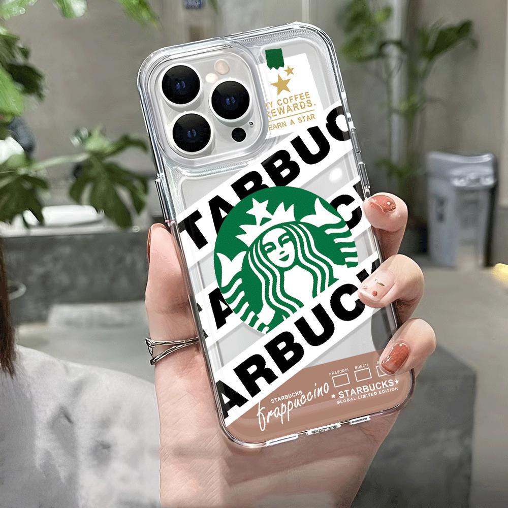 Ốp Điện Thoại Trong Suốt Chống Sốc Họa Tiết Thời Trang Cho iphone 14 pro max 11 13 12 7Plus 7 8 Plus X XR XSMax