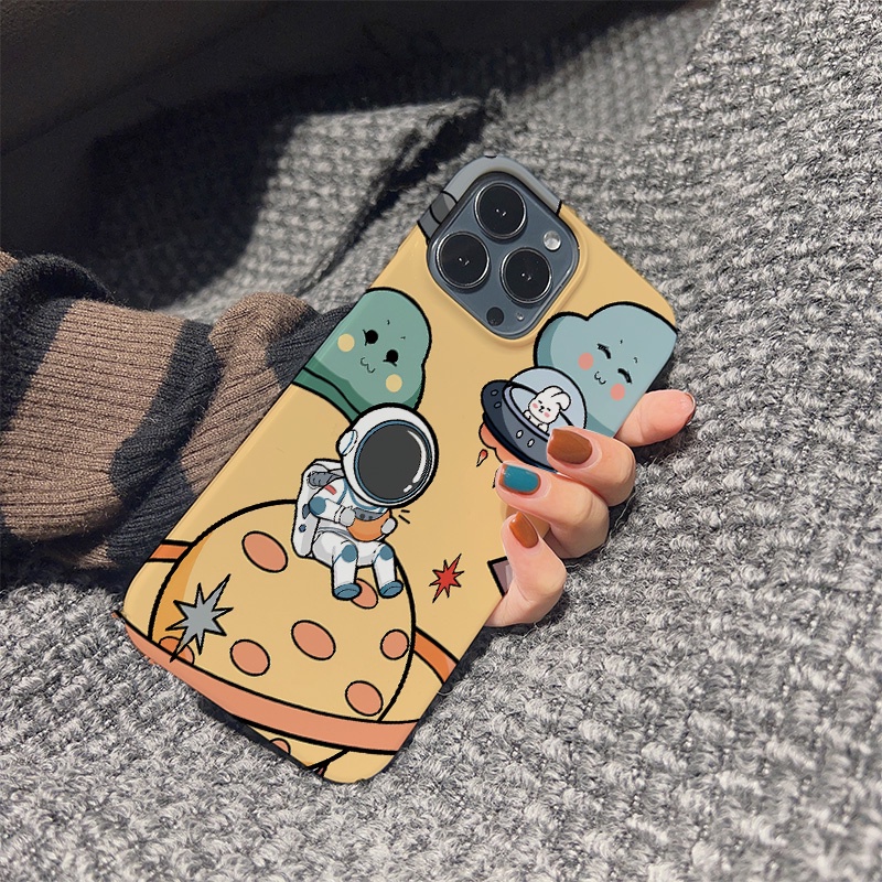 Ốp Điện Thoại Cứng In Hình Hành Tinh Cho iphone 14promax 11 13 12 7Plus 8 X XS Max