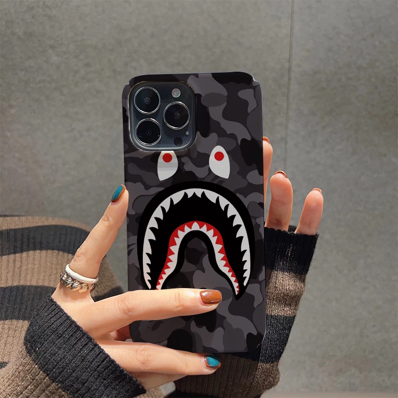 Ốp Điện Thoại Cứng Họa Tiết Rằn Ri / Cá Mập Độc Đáo Thời Trang Cho iphone 14 pro Max 11 13 12 7Plus 8 X XS