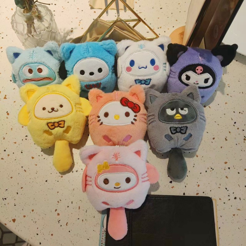 Sanrio Thú Nhồi Bông Hình Cinnamoroll / Chim Cánh Cụt / Chó Hồng Hạc Dễ Thương Dùng Làm Quà Tặng