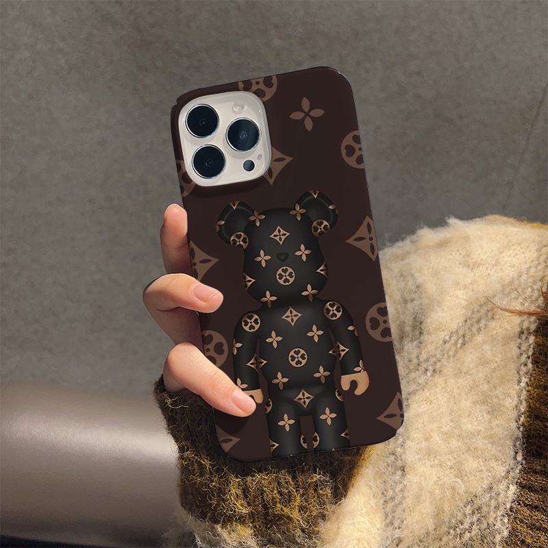 Ốp Điện Thoại Cứng Chống Sốc In Hình Gấu Hoạt Hình Cho iphone 14 pro Max 11 13 12 7Plus 8 X XS Max