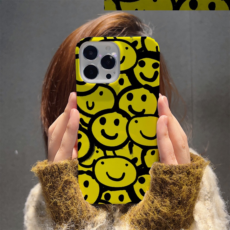 Ốp ĐiệN ThoạI ChốNg SốC HìNh MặT CườI Cho iphone 14 pro Max 11 13 12 7 Plus 8 X XS Max