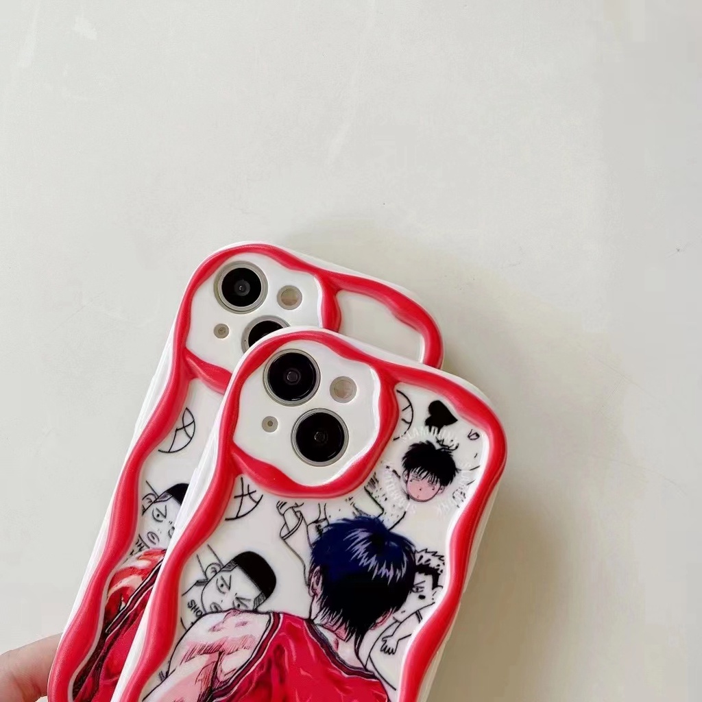 Ốp Điện Thoại Họa Tiết Hoạt Hình Slam Dunk Chống Sốc Cho iPhone 14Promax 14Pro 14 13 12 11 X 8P 7P 7 6P
