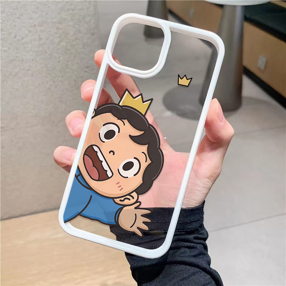 Ốp Điện Thoại Cứng Trong Suốt In Hình Chàng Trai Thời Trang Cho iphone 14 pro Max 11 13 12 7Plus 8 X XS Max