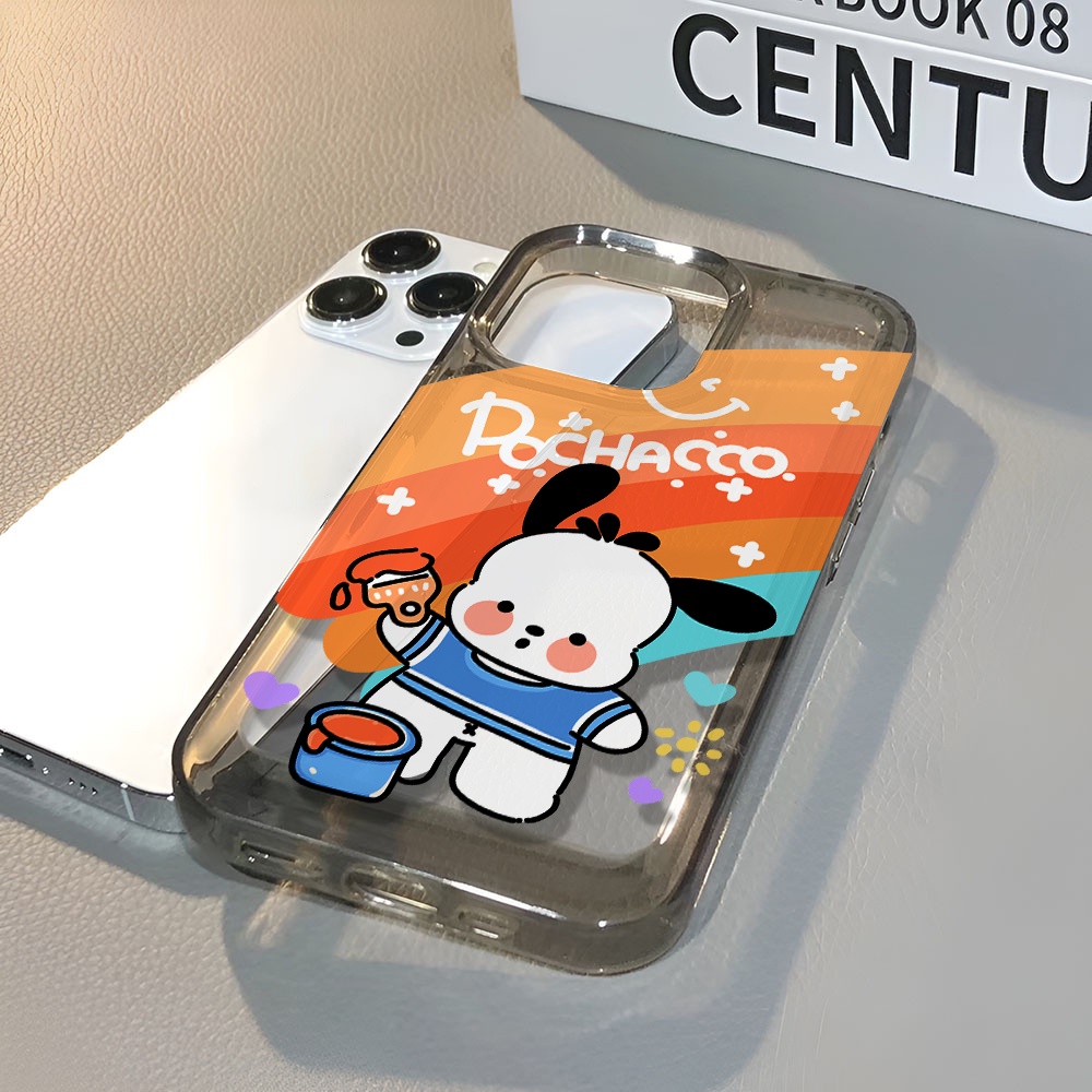 Ốp Điện Thoại Trong Suốt In Hình Cầu Vồng Cho iphone 14 pro max 11 13 12 7 8 Plus X XR XSMax